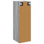 vidaXL Závesná kúpeľňová skriňa Sivý Sonoma 33 x 34,5 x 60 cm – Obrázok 5