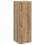 vidaXL Závesná kúpeľňová skriňa Dub artisan 33 x 34,5 x 60 cm – Obrázok 2