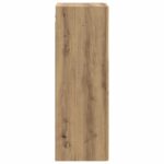 vidaXL Závesná kúpeľňová skriňa Dub artisan 33 x 34,5 x 60 cm – Obrázok 4