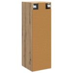 vidaXL Závesná kúpeľňová skriňa Dub artisan 33 x 34,5 x 60 cm – Obrázok 5