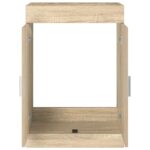vidaXL Skriňa pod umývadlo do kúpeľne Dub sonoma 56 x 37,5 x 81 cm – Obrázok 4