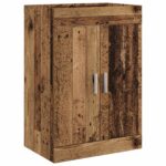 vidaXL Skriňa pod umývadlo do kúpeľne Staré drevo 56 x 37,5 x 81 cm – Obrázok 2