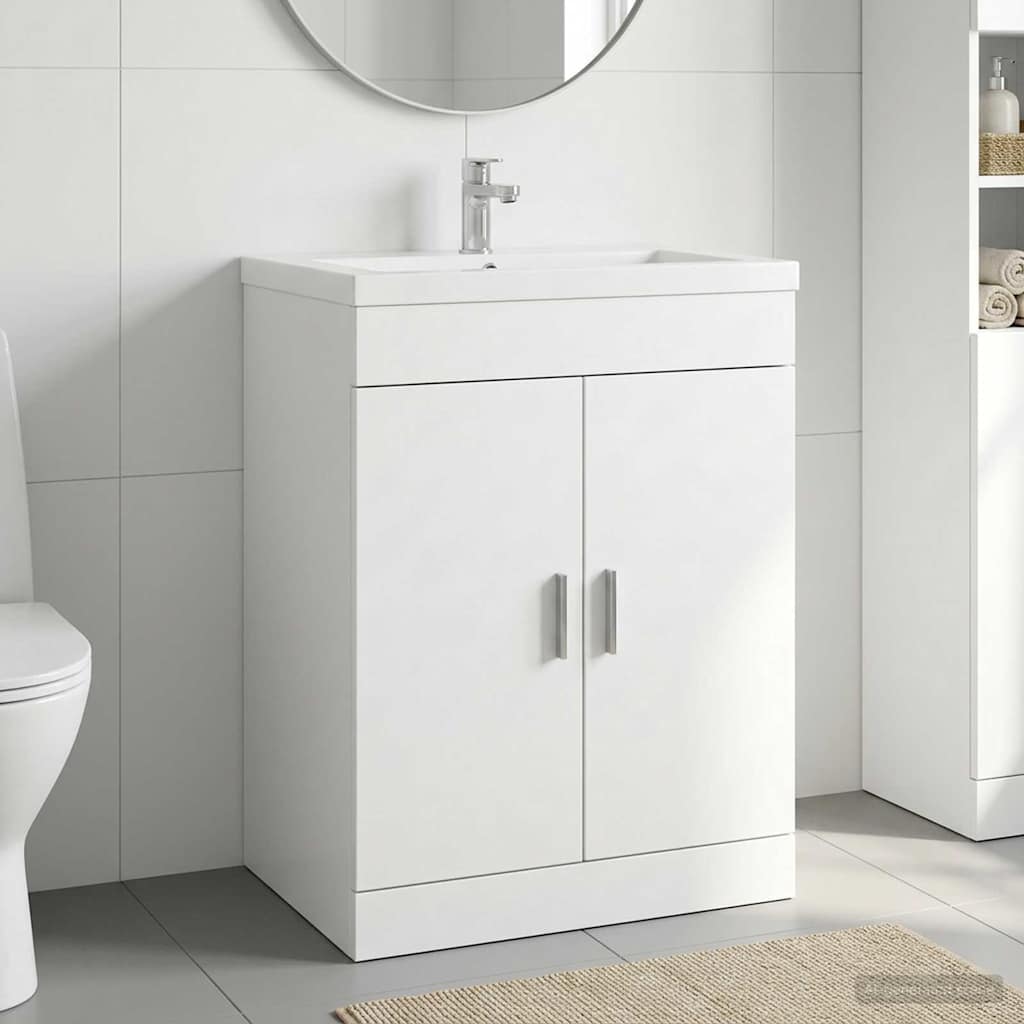 890688_1.jpg vidaXL Skriňa pod umývadlo do kúpeľne Biela 78,5 x 37,5 x 81 cm – Obrázok 1