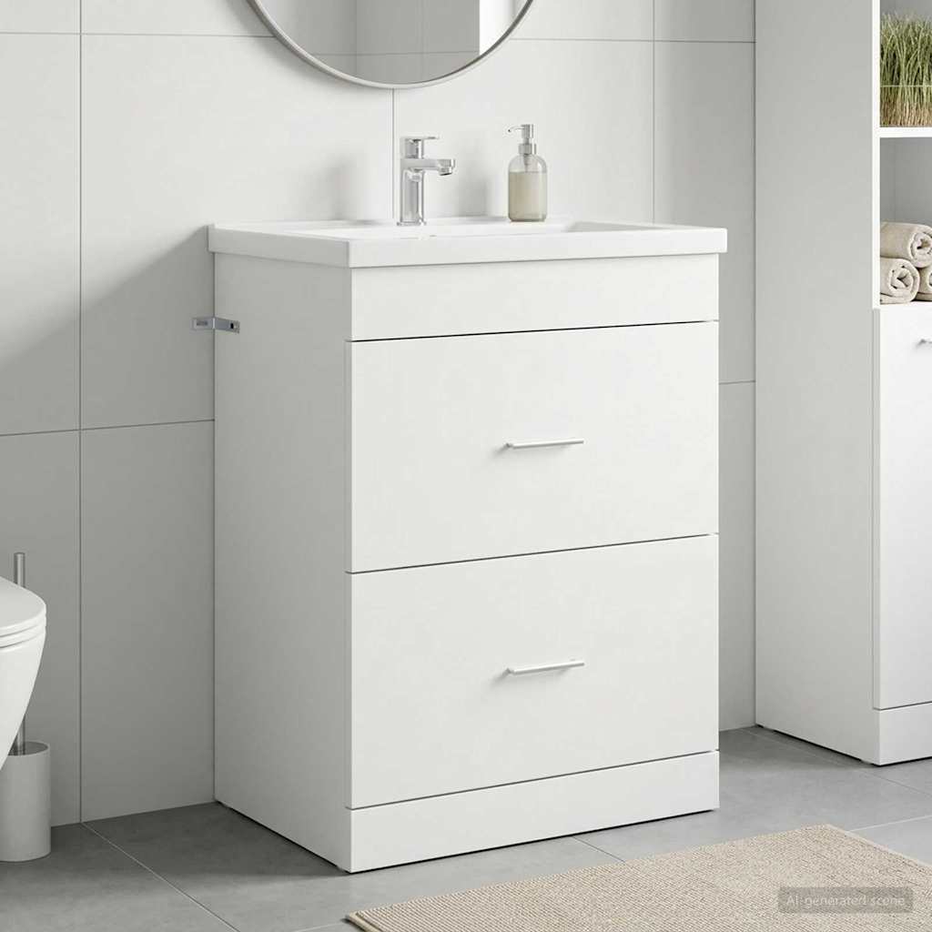 890704_1.jpg vidaXL Skriňa pod umývadlo do kúpeľne Biela 56 x 37,5 x 81 cm – Obrázok 1