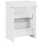 vidaXL Skriňa pod umývadlo do kúpeľne Biela 56 x 37,5 x 81 cm – Obrázok 6