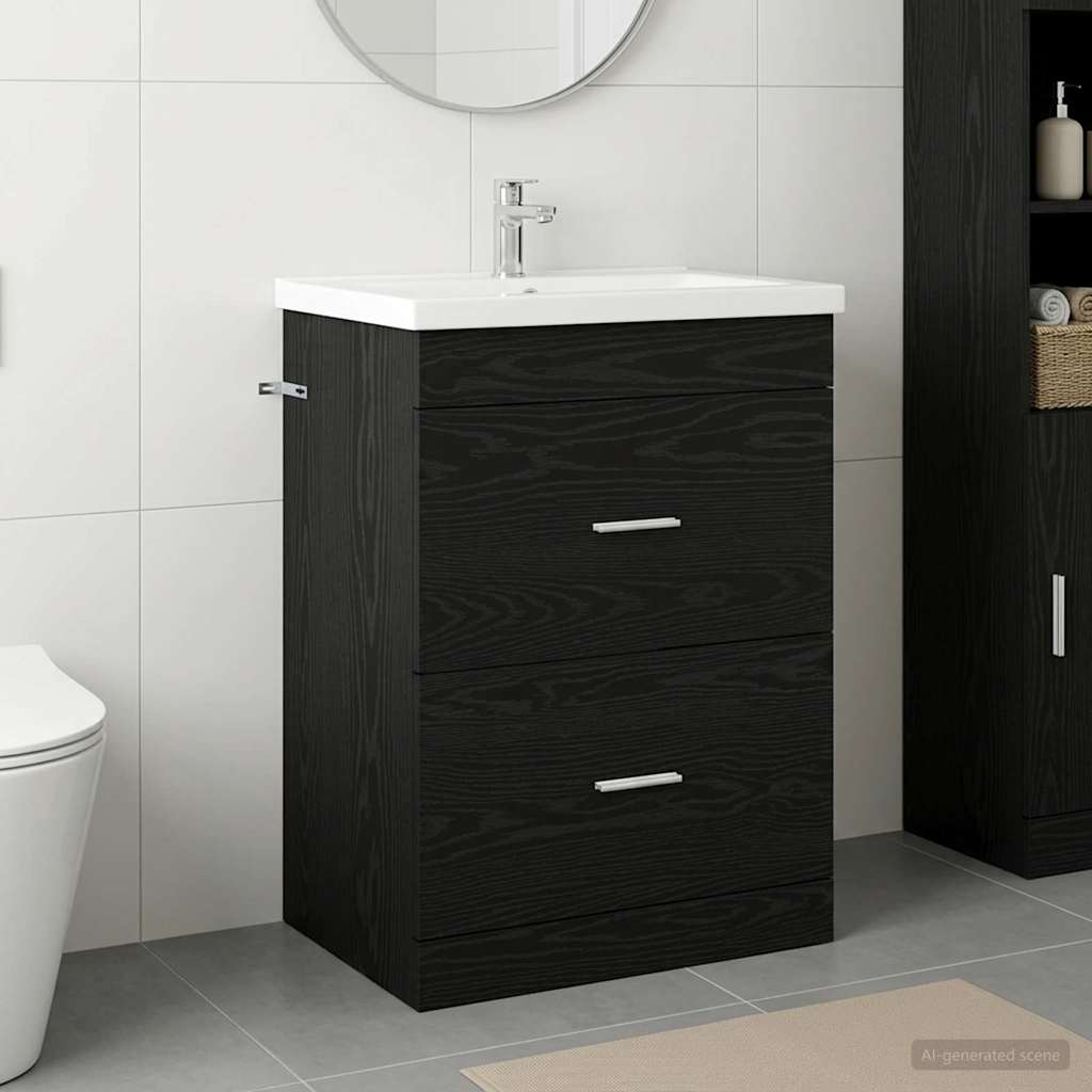 890705_1.jpg vidaXL Skriňa pod umývadlo do kúpeľne Čierny dub 56 x 37,5 x 81 cm – Obrázok 1