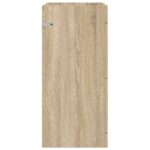 vidaXL Skriňa pod umývadlo do kúpeľne Dub sonoma 56 x 37,5 x 81 cm – Obrázok 5