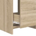 vidaXL Skriňa pod umývadlo do kúpeľne Dub sonoma 56 x 37,5 x 81 cm – Obrázok 7