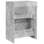 vidaXL Skriňa pod umývadlo do kúpeľne Betónovo sivá 56 x 37,5 x 81 cm – Obrázok 6