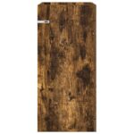 vidaXL Skriňa pod umývadlo do kúpeľne Dymový dub 56 x 37,5 x 81 cm – Obrázok 5