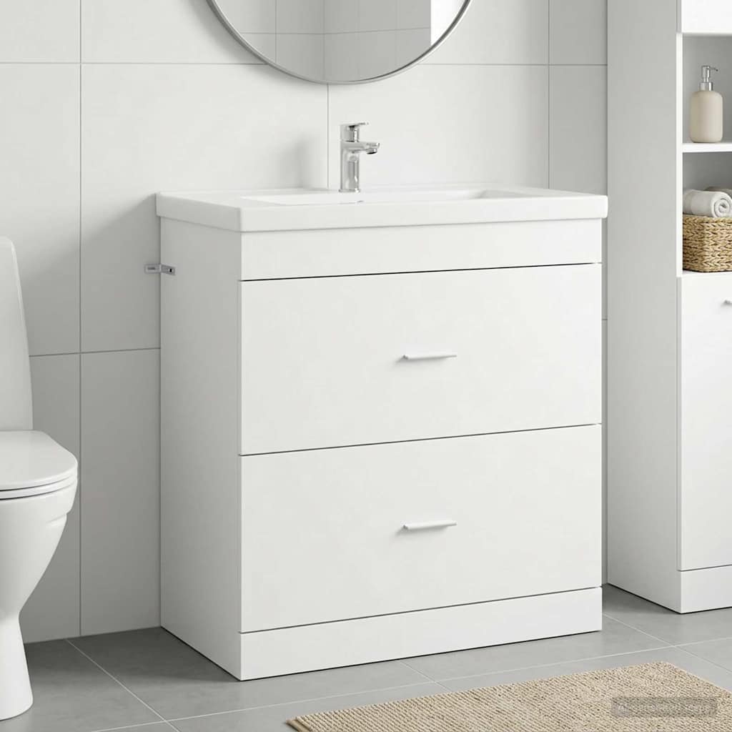 890712_1.jpg vidaXL Skriňa pod umývadlo do kúpeľne Biela 78,5 x 37,5 x 81 cm – Obrázok 1