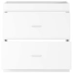vidaXL Skriňa pod umývadlo do kúpeľne Biela 78,5 x 37,5 x 81 cm – Obrázok 4