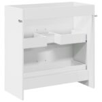 vidaXL Skriňa pod umývadlo do kúpeľne Biela 78,5 x 37,5 x 81 cm – Obrázok 6