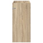 vidaXL Skriňa pod umývadlo do kúpeľne Dub sonoma 78,5 x 37,5 x 81 cm – Obrázok 5