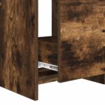 vidaXL Skriňa pod umývadlo do kúpeľne Dymový dub 78,5 x 37,5 x 81 cm – Obrázok 7
