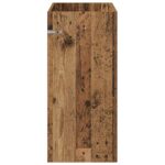 vidaXL Skriňa pod umývadlo do kúpeľne Staré drevo 78,5 x 37,5 x 81 cm – Obrázok 5