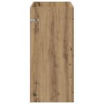 vidaXL Skriňa pod umývadlo do kúpeľne Dub artisan 78,5 x 37,5 x 81 cm – Obrázok 5