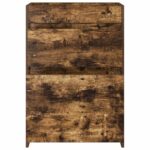 vidaXL Skriňa pod umývadlo do kúpeľne Dymový dub 56 x 37,5 x 81 cm – Obrázok 4