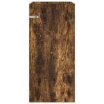 vidaXL Skriňa pod umývadlo do kúpeľne Dymový dub 56 x 37,5 x 81 cm – Obrázok 5