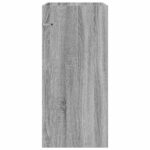 vidaXL Skriňa pod umývadlo do kúpeľne Sivý Sonoma 56 x 37,5 x 81 cm – Obrázok 5