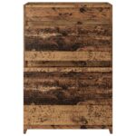vidaXL Skriňa pod umývadlo do kúpeľne Staré drevo 56 x 37,5 x 81 cm – Obrázok 4