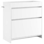 vidaXL Skriňa pod umývadlo do kúpeľne Biela 78,5 x 37,5 x 81 cm – Obrázok 2
