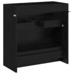 vidaXL Skriňa pod umývadlo do kúpeľne Čierny dub 78,5 x 37,5 x 81 cm – Obrázok 6