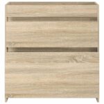 vidaXL Skriňa pod umývadlo do kúpeľne Dub sonoma 78,5 x 37,5 x 81 cm – Obrázok 4