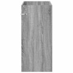 vidaXL Skriňa pod umývadlo do kúpeľne Sivý Sonoma 78,5 x 37,5 x 81 cm – Obrázok 5