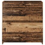 vidaXL Skriňa pod umývadlo do kúpeľne Staré drevo 78,5 x 37,5 x 81 cm – Obrázok 4