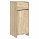 vidaXL Kúpeľňová skriňa Dub sonoma 35 x 36,5 x 85 cm Kompozitné drevo – Obrázok 2