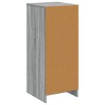 vidaXL Kúpeľňová skriňa Sivý Sonoma 35 x 36,5 x 85 cm Kompozitné drevo – Obrázok 5