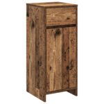 vidaXL Kúpeľňová skriňa Staré drevo 35 x 36,5 x 85 cm Kompozitné drevo – Obrázok 2