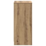 vidaXL Kúpeľňová skriňa Dub artisan 35 x 36,5 x 85 cm Kompozitné drevo – Obrázok 4