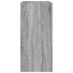 vidaXL Skriňa pod umývadlo do kúpeľne Sivý Sonoma 56 x 37,5 x 81 cm – Obrázok 5