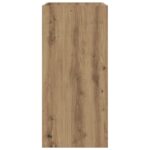 vidaXL Skriňa pod umývadlo do kúpeľne Dub artisan 56 x 37,5 x 81 cm – Obrázok 5