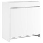vidaXL Skriňa pod umývadlo do kúpeľne Biela 78,5 x 37,5 x 81 cm – Obrázok 2