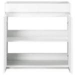 vidaXL Skriňa pod umývadlo do kúpeľne Biela 78,5 x 37,5 x 81 cm – Obrázok 4