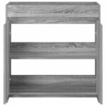 vidaXL Skriňa pod umývadlo do kúpeľne Sivý Sonoma 78,5 x 37,5 x 81 cm – Obrázok 4