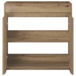 vidaXL Skriňa pod umývadlo do kúpeľne Dub artisan 78,5 x 37,5 x 81 cm – Obrázok 3