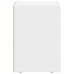 vidaXL Nočný stolík ELST Biela 29,5 x 33,5 x 50 cm Kompozitné drevo – Obrázok 5