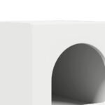 vidaXL Nočný stolík ELST Biela 29,5 x 33,5 x 50 cm Kompozitné drevo – Obrázok 7