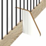 vidaXL Skladacia psia brána so stojanmi 4 pcs Dub sonoma 401 cm – Obrázok 4