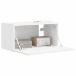 vidaXL TV nástenná skriňa Biela 60 x 31 x 29,5 cm Kompozitné drevo – Obrázok 3