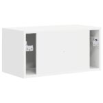 vidaXL TV nástenná skriňa Biela 60 x 31 x 29,5 cm Kompozitné drevo – Obrázok 8