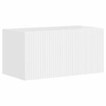 vidaXL TV nástenná skriňa Nástenný Lesklá biela 60 x 31 x 29,5 cm – Obrázok 2