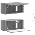 vidaXL TV nástenná skriňa Nástenný 2 pcs Sivý Sonoma 60 x 31 x 29,5 cm – Obrázok 12