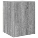 vidaXL TV nástenná skriňa Nástenný 2 pcs Sivý Sonoma 30 x 31 x 40 cm – Obrázok 5