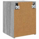 vidaXL TV nástenná skriňa Nástenný 2 pcs Sivý Sonoma 30 x 31 x 40 cm – Obrázok 9