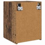 vidaXL TV nástenná skriňa Nástenný 2 pcs Staré drevo 30 x 31 x 40 cm – Obrázok 9